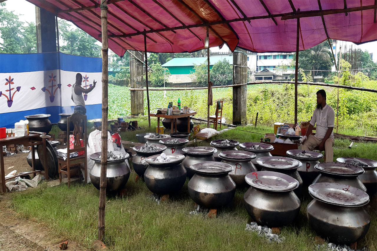 The celebration for VALIANT WARRIORS (those who worked relentlessly and selflessly during COVID-19 AND the recent Flood situation in Sylhet) and a GRANT PARTY held on today,28.07.2022 from 1.00 PM.