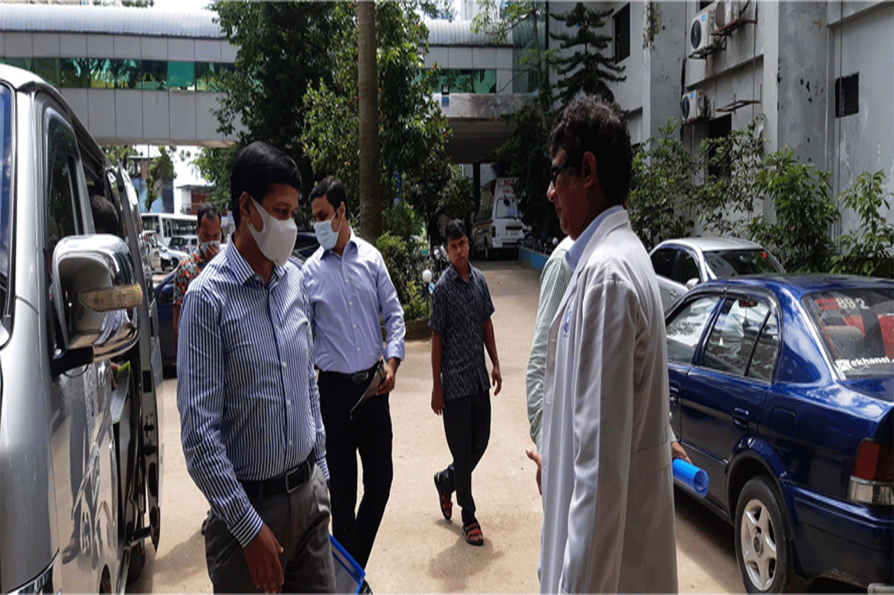 Inspection by Sylhet Medical University for MBBS Seat Increase on 14.08.2022