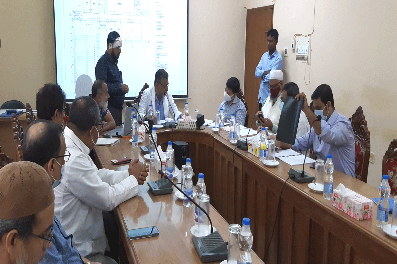 Inspection by Sylhet Medical University for MBBS Seat Increase on 14.08.2022