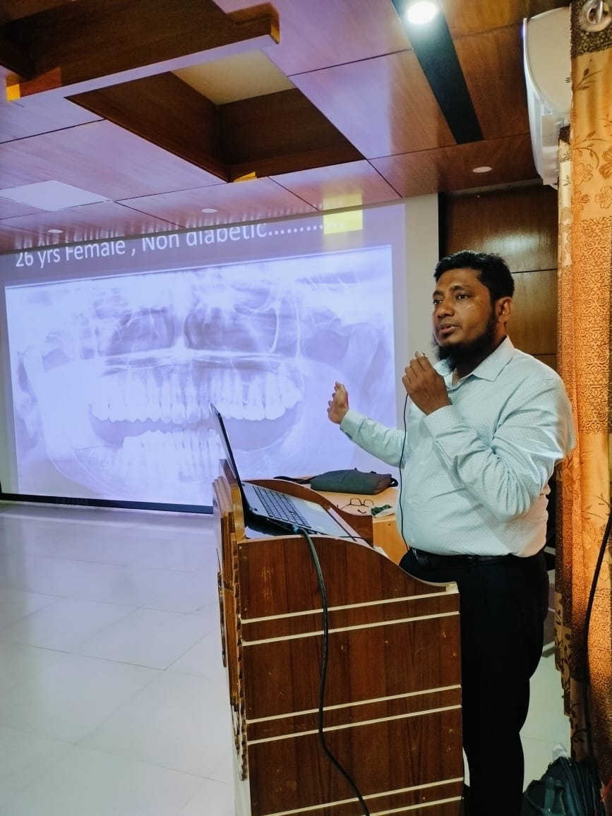 নর্থ ইষ্ট মেডিকেল কলেজ, ডেন্টাল ইউনিট IAT ইমপ্লান্ট সিস্টেম জাপানের সমন্বয়ে “Hands in dental Implantology” বিষয়ক সেমিনার ।